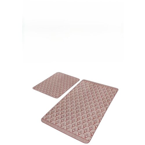Mila Home Rjave žametne kopalni&amp;scaron;ke preproge v kompletu 2 ks 60x100 cm &amp;ndash; Slike