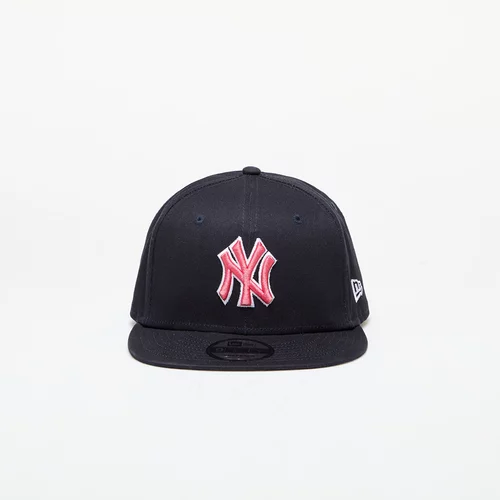 New Era New York Yankees MLB Outline 9FIFTY Snapback Cap Navy/ Lava Red