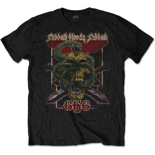 Black Sabbath Košulja Unisex Bloody Sabbath 666 2XL Crna