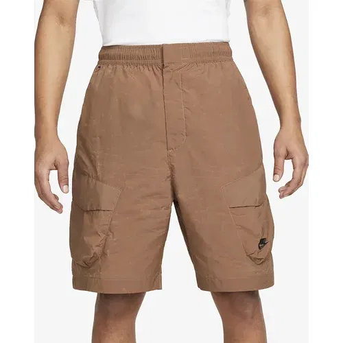 Nike NSW Te Woven Unlined Utility Shorts Archaeo Brown/ Black/ Black