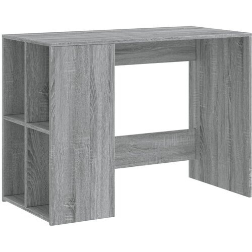 Maison Chic Pisalna miza - pisarniška miza - Računalniška miza siva sonoma 102x50x75 cm inženirski les, (21785711) Cene