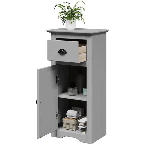 vidaXL Kopalniška omarica "BODO" Grey 44x30x90 cm Cene