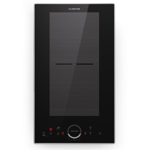 Klarstein Delicatessa Domino Prime, vgradna indukcijska plošča, 2 coni, 3500 W, samostojna Cene