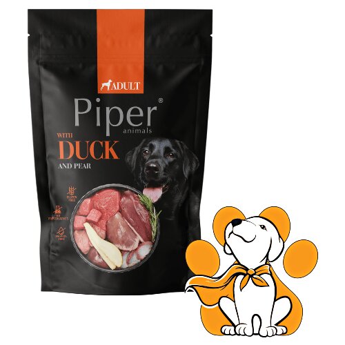 Piper Dog Pouch Duck 500g, Vlažna Hrana Za Pse Sa Pačetinom Za Zdravu Kožu Cene