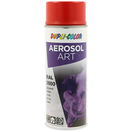 Dupli color aerosol Art Lak za raspršivanje RAL 3000 (Plameno crvene boje, 400 ml, Sjaj)