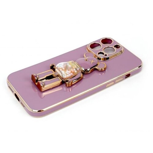  ZA&Scaron;TITNA MASKA TPU FRONDY BEAR IPHON 14 PRO PURPLE Cijene