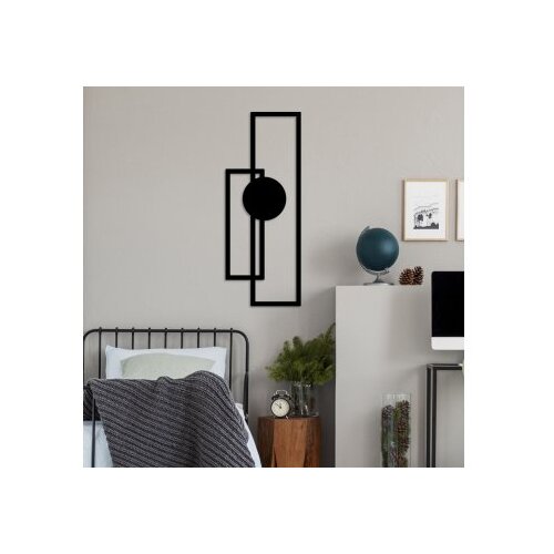 Opviq zidna dekoracija Astratto-1, 32x85 cm, 1.5 mm, Crna Slike