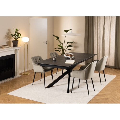 Actona Keramična raztegljiva jedilna miza 100x240 cm Irwine &amp;ndash; Slike