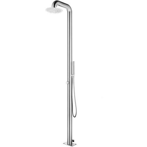 vidaXL Vrtni tuš od nehrđajućeg čelika 225 cm Cene