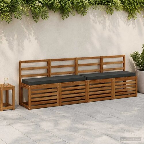  Jastučić za klupu - 1 dio VUGHT 100% poliester Antracit - Antracit (melange) 100 x 30 cm 1 Cijene