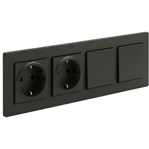  Legrand-Dupla zidna utičnica SCHUKO 250V/16A i dvostruki prekidač br. 1 NILOE STEP Cene