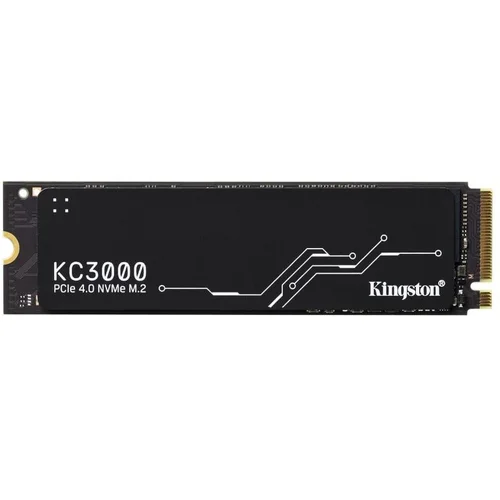 Kingston SSD 512GB KC3000 M.2, NVMe PCIe Gen 4.0 R/W : 7000/3900MB/s / SKC3000S/512G/ 36 mjeseci