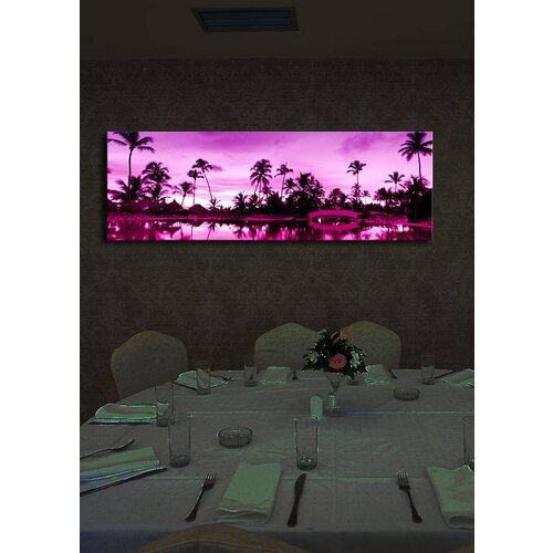 Opviq slika na platnu sa LED osvetljenjem 30x90cm Cene