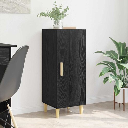 vidaXL Kreveta Crni hrast 34,5 x 34 x 90 cm Konstruirano drvo Cijene