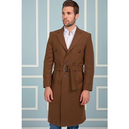 Dewberry PLT8382 MEN'S COAT-CAMEL Cene