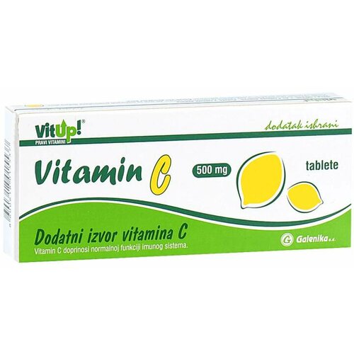VitUp vitamin c 500 mg 20 tableta Cene