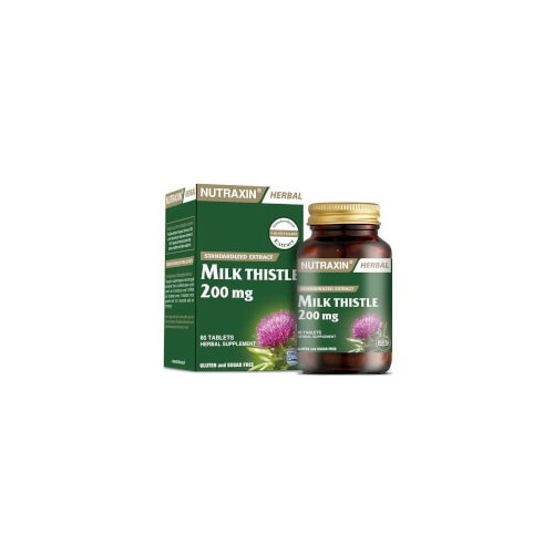 Nutraxin Milk Thistle 200mg Slike