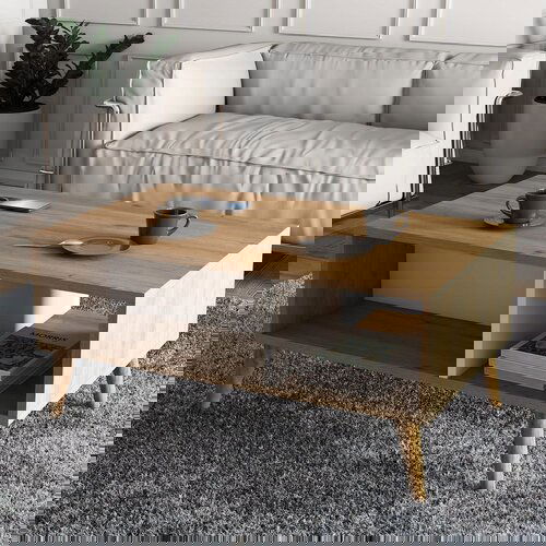 Woody Fashion Klubska mizica Lamon (Hrast/Bela) Cene