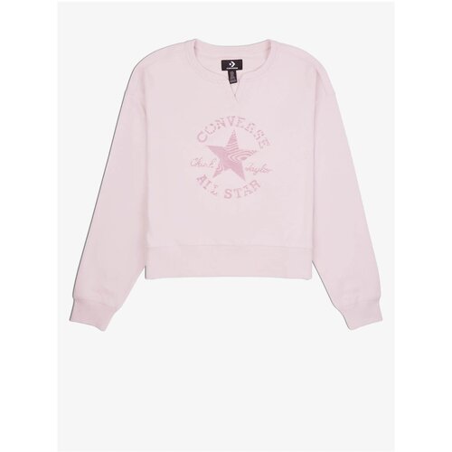 Converse Light Pink Women&amp;#039;s Sweatshirt - Women Slike