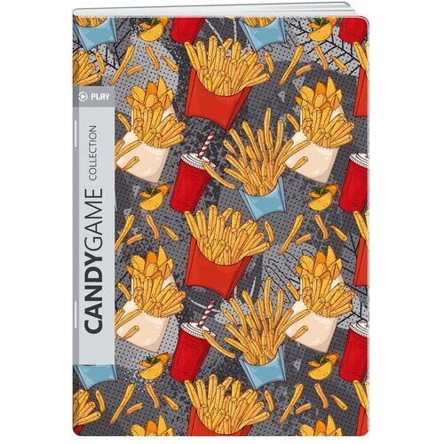  Premium, sveska, 40 lista, Candygame - odaberite motiv A5 Karo Pomfrit Cene