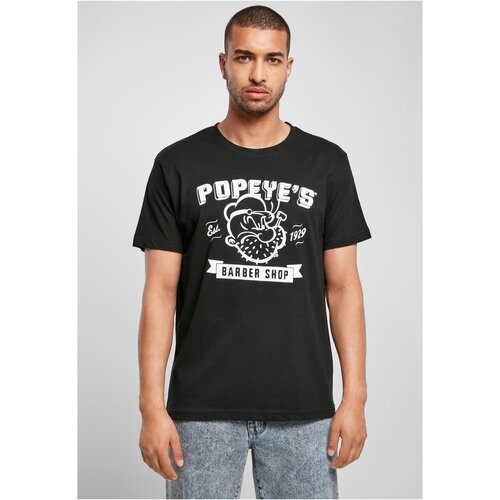 Merchcode Black Popeye Barber Shop T-Shirt Slike