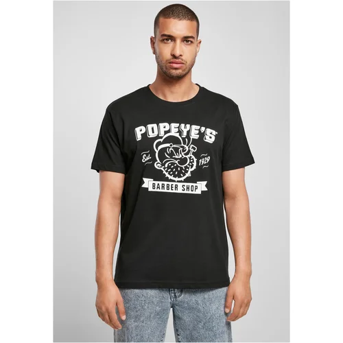 Merchcode Black Popeye Barber Shop T-Shirt