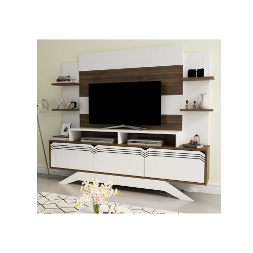 HANNAH HOME Hanah kućni TV komoda Delpi orah Slike