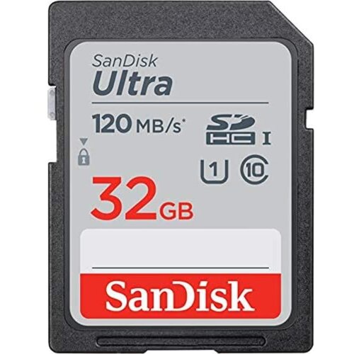 San Disk SDHC 32GB ultra 120MB/s class 10 UHS-I Cene
