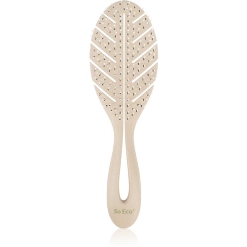 So Eco Biodegradable Detangling Leaf Brush kompostabilna krtača za mokre lase 1 kos Cene