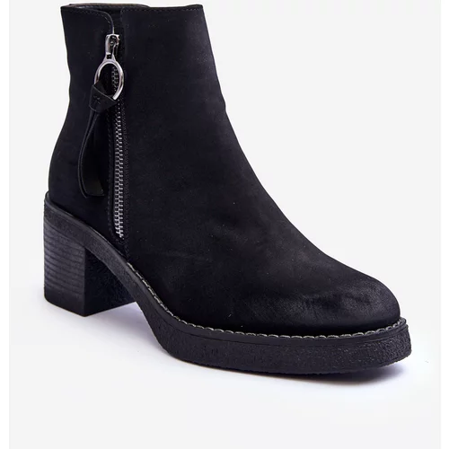 Kesi Leather classic shoes women's black Limoso