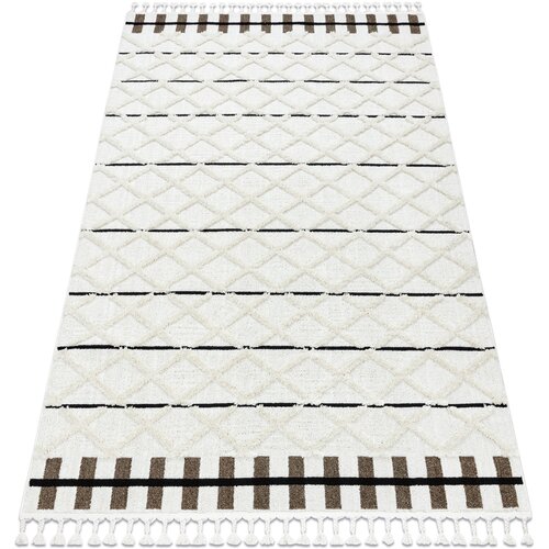 RugsX Preproge Preproga SEVILLA Y611A rešetka, rombi rjava / 240x330 cm Kostanjeva Cene
