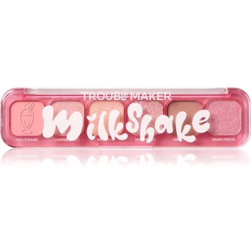 Trouble Maker Little Trouble paleta senčil za oči odtenek Milkshake 9 g Cene