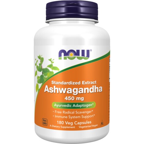 Now Foods Ashwagandha 450mg (90 vcaps) Unflavoured Slike