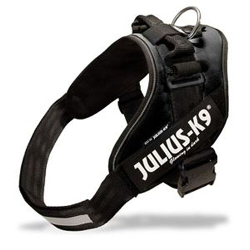  JULIUS-K9® Power oprsnica - črna - Velikost 1: 63 - 85 cm obseg prsnega koša Cene