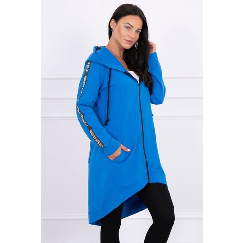 Kesi Sweatshirt with zipper back jeans Slike