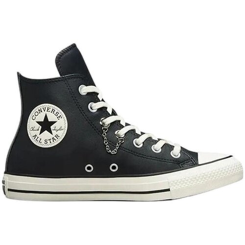 Converse Modne superge Baskets Chuck Taylor All Star Hi cuir synth&amp;eacute;tique Črna Slike