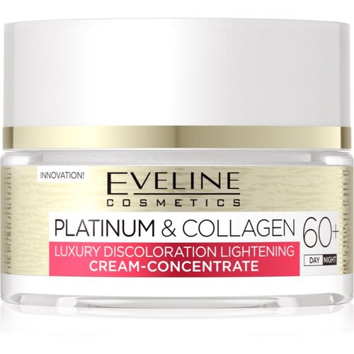 Eveline Cosmetics Platinum & Collagen dnevna i noćna krema protiv bora 60+ 50 ml Cijene
