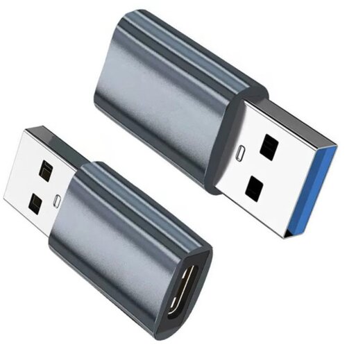 INF Type-C na USB 3.0 Adapter 4-pack &ndash; USB-C ženski v USB-A mo&scaron;ki Gray, (5000276945) Cene
