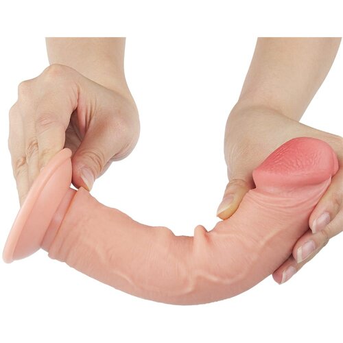 Lovetoy 2024 Dildo Lovetoy Sliding Skin Ll Dual Layer Flesh 8&amp;#039;&amp;#039; Slike