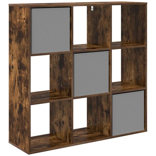  Kreveta s ladicama Dimljeni hrast 102 x 31 x 99,5 cm Slike