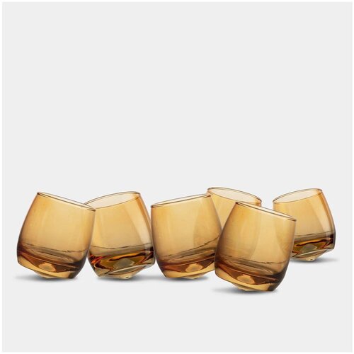 Sagaform Ča&amp;scaron;e u setu 6 kom za viski 200 ml Rocking Whiskey &amp;ndash; Slike
