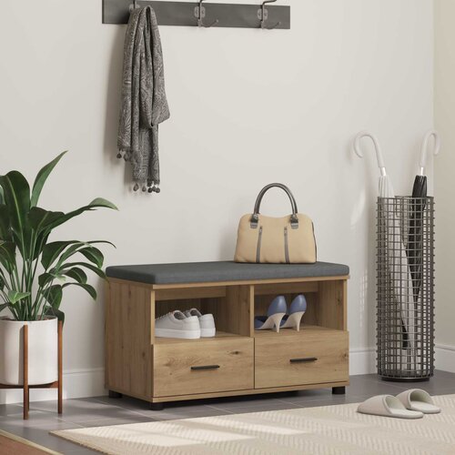  Klupa za hodnik s jastukom Zanatski Hrast 80 x 38 x 46 cm Cijene