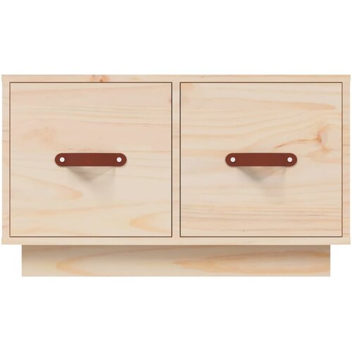 VidaXL Stolić za kavu 60 x 53 x 35 cm od masivne borovine Slike