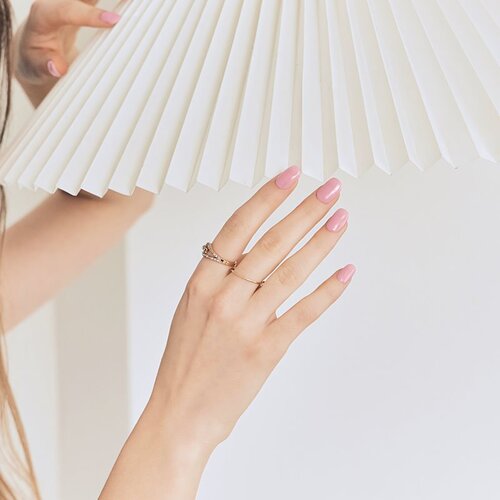 OHORA Gel Nail Sticker N Cream Pink Naljepnice za nokte nijansa NB-090 1 kom Slike