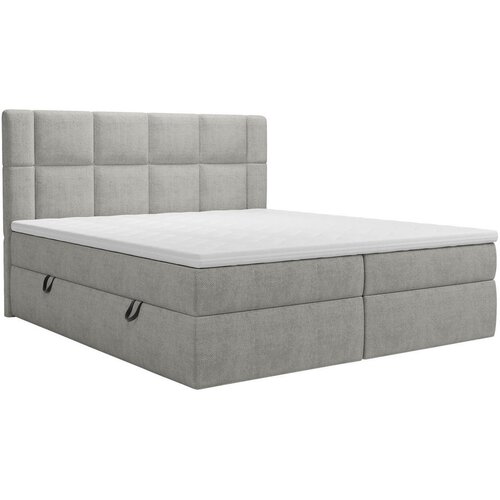 Boxxx POSTELJA Z VZMETNICO 160 cm x 200 cm , tekstil rjavosiva Slike
