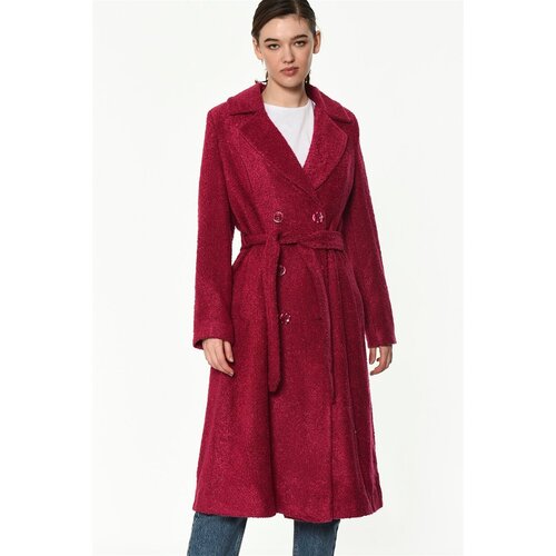 Dewberry Z6377 WOMEN'S COAT-PINK Cijene