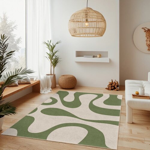 Mila Home Zelena pralna preproga 60x100 cm Matcha Latte &amp;ndash; Slike