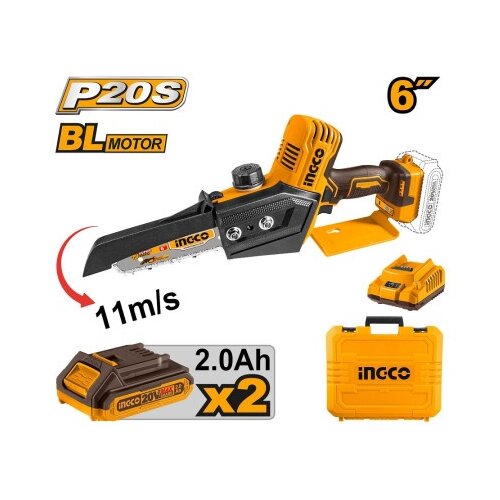 Ingco cgsli20686 aku mini lančana testera 6" super ( CGSLI20686 ) Cene
