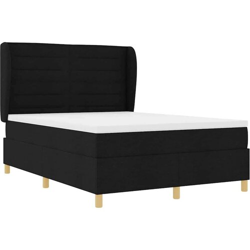  Podna opruga s madracem Tamno siva 90x190 cm Crna 140 x 190 cm - Crna 140 x 190 cm Dizajn linija Slike