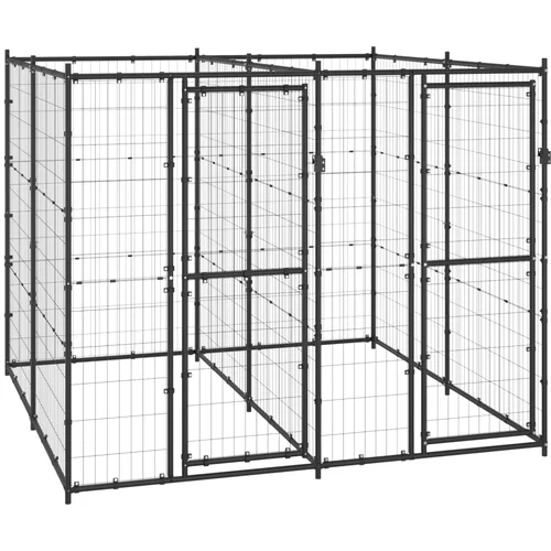  vanjski kavez za pse čelični 4,84 m²